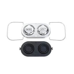 Car Chrome Steel Engine for Chevrolet Corvette 1967-1982 Master Cylinder Cover with Bails Gaskets Cap Replacement Accessories