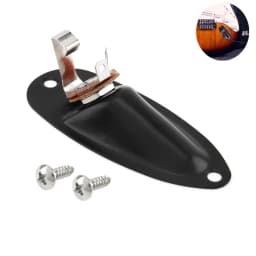 Boat Sockets Electric Guitar Pickup Output Jack Plate Socket Accessories for FD Strat Electric Guitar Worn Parts Replacement