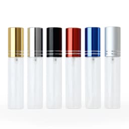 20pcs 50pcs 100pcs 15ml 10ml 5ml Portable Refillable Perfume Bottle Empty Metal Spray Perfume Bottles Atomizer Container Sample