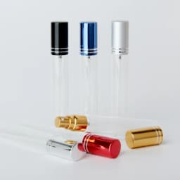 20pcs 50pcs 100pcs 15ml 10ml 5ml Portable Refillable Perfume Bottle Empty Metal Spray Perfume Bottles Atomizer Container Sample