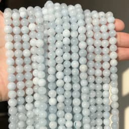 Natural Orange Jades Chalcedony Stone Beads Round Loose Beads For Jewelry Making 15"Strand 6 8 10 12mm DIY Bracelet Necklace