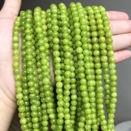 Natural Orange Jades Chalcedony Stone Beads Round Loose Beads For Jewelry Making 15"Strand 6 8 10 12mm DIY Bracelet Necklace