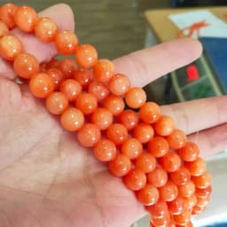 Natural Orange Jades Chalcedony Stone Beads Round Loose Beads For Jewelry Making 15"Strand 6 8 10 12mm DIY Bracelet Necklace