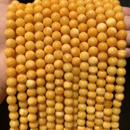 Natural Orange Jades Chalcedony Stone Beads Round Loose Beads For Jewelry Making 15"Strand 6 8 10 12mm DIY Bracelet Necklace