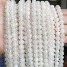 Natural Orange Jades Chalcedony Stone Beads Round Loose Beads For Jewelry Making 15"Strand 6 8 10 12mm DIY Bracelet Necklace