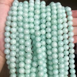 Natural Orange Jades Chalcedony Stone Beads Round Loose Beads For Jewelry Making 15"Strand 6 8 10 12mm DIY Bracelet Necklace