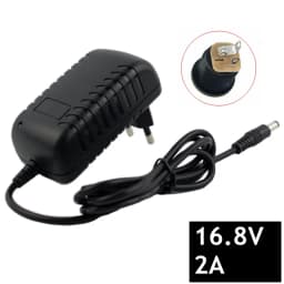 16.8V 2A Li-ion Battery Charger for 14.4V 18650 Lithium Battery 5.5mm X 2.1mm DC Power Jack Socket Female Panel Mount Connector