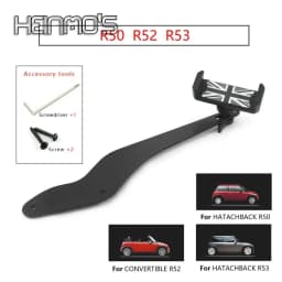 For MINI Cooper R55 R56 R57 GPS Phone Holder Car Styling Interior Bracket For MINI R50 R52 R53 R60 R61 Mobile Navigation Holder