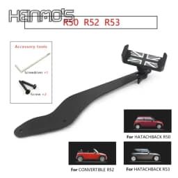 For MINI Cooper R55 R56 R57 GPS Phone Holder Car Styling Interior Bracket For MINI R50 R52 R53 R60 R61 Mobile Navigation Holder