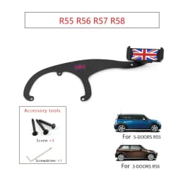 For MINI Cooper R55 R56 R57 GPS Phone Holder Car Styling Interior Bracket For MINI R50 R52 R53 R60 R61 Mobile Navigation Holder