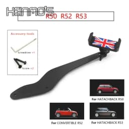 For MINI Cooper R55 R56 R57 GPS Phone Holder Car Styling Interior Bracket For MINI R50 R52 R53 R60 R61 Mobile Navigation Holder