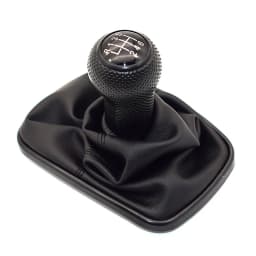 23mm 5 / 6 Speed Shifter Manual Gear Shift Knob Gaitor Boot for Volkswagen VW MK4 Golf 4 IV GTI R32 Jetta Bora Red Stitch