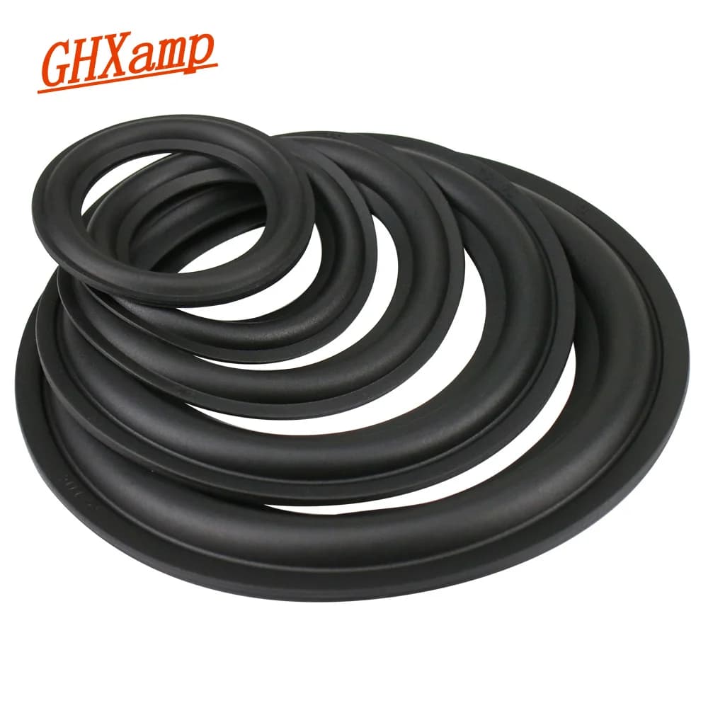 New size Speaker Rubber Surround Suspension Repair Accessories for 2 inch 2.5inch 3.5 inch 4inch 4.5 inch 5.25 inch 6.5inch 8"