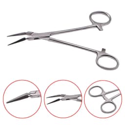 1pcs Stainless Steel Dental Residual root tweezers for Tooth pieces remove and Minimally invasive clip tooth 2 Type