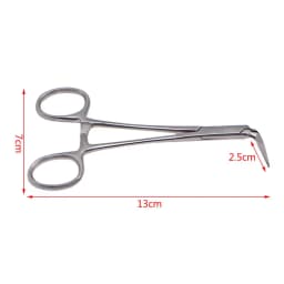 1pcs Stainless Steel Dental Residual root tweezers for Tooth pieces remove and Minimally invasive clip tooth 2 Type