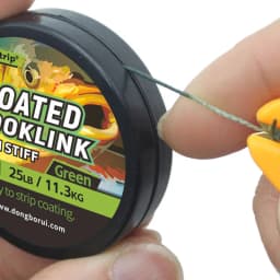 1PC 5m Carp Fishing Line Hook Link Carp Coated Hooklink Braid Line for Hair Rig 15IB 25IB 35IB Carp Coarse Fishing Tackle