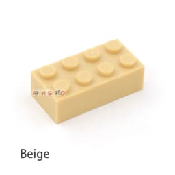 40pcs Building Blocks DIY thick 2x4 Dots 16Color Bricks Size Compatible With 3002 kids toys Educational for children