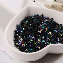 10g/Pack 4mm Cross Star Shape Sequins for Nails art,Women manicure Glitter Paillettes, Wedding Decoration confetti Lentejuelas