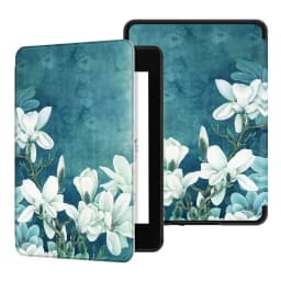 Auto Sleep/Wake 6 inch E-book Reader Case Shockproof Ultra Slim Funda Soft PU Leather Smart Folio Cover for KoBo Clara HD 2018