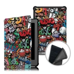 Auto Sleep/Wake 6 inch E-book Reader Case Shockproof Ultra Slim Funda Soft PU Leather Smart Folio Cover for KoBo Clara HD 2018