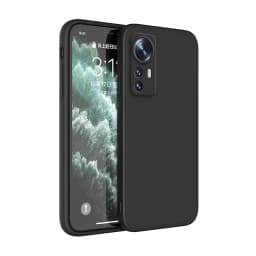 Luxury Cover for Xiaomi Mi 12 12S 12T Pro 12X Ultra Soft Square Liquid Silicone Mi 12 lite 5G Thin Lens Protection Square Case