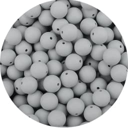 LOFCA 12mm 50pcs/lot Beads Food Grade Silicone Teether Round Beads Baby Chewable Teething Beads Silicone Teether For Diy