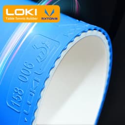 Original LOKI RXTON 1&3 Blue Pink Table Tennis Rubber Pimples-in Tacky Ping Pong Rubber with Powerful Elastic Sponge