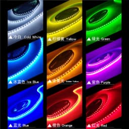 6/8mm 5M/Rolls DIY Separate Silicone Neon Strip 120Leds S-Bendable Newly Flexible Led Tape For LED Neon Sign Waterproof IP67