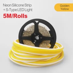 6/8mm 5M/Rolls DIY Separate Silicone Neon Strip 120Leds S-Bendable Newly Flexible Led Tape For LED Neon Sign Waterproof IP67