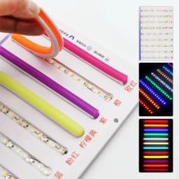 6/8mm 5M/Rolls DIY Separate Silicone Neon Strip 120Leds S-Bendable Newly Flexible Led Tape For LED Neon Sign Waterproof IP67