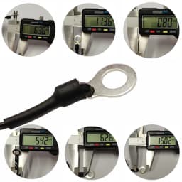 NTC Temperature Sensor Temperature Measurement Thermistor 10K B3950 1% M3M4M5M6M8M10 Inverter Fan Wire Ear Fixed Probe