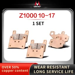 Mrrangt Motorcycle Metal sintering brake pad fit for Kawasaki NINJA250/300/400 Z250 Z300 NINJA400 Z800 Z900 Z900RS Z1000 Z1000R