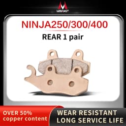 Mrrangt Motorcycle Metal sintering brake pad fit for Kawasaki NINJA250/300/400 Z250 Z300 NINJA400 Z800 Z900 Z900RS Z1000 Z1000R