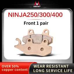 Mrrangt Motorcycle Metal sintering brake pad fit for Kawasaki NINJA250/300/400 Z250 Z300 NINJA400 Z800 Z900 Z900RS Z1000 Z1000R