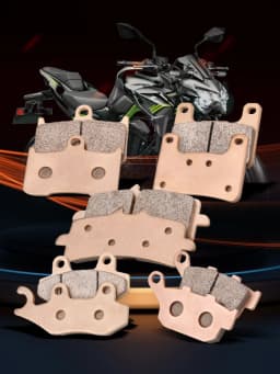 Mrrangt Motorcycle Metal sintering brake pad fit for Kawasaki NINJA250/300/400 Z250 Z300 NINJA400 Z800 Z900 Z900RS Z1000 Z1000R