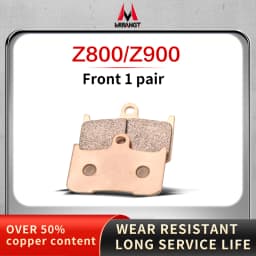 Mrrangt Motorcycle Metal sintering brake pad fit for Kawasaki NINJA250/300/400 Z250 Z300 NINJA400 Z800 Z900 Z900RS Z1000 Z1000R
