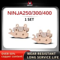 Mrrangt Motorcycle Metal sintering brake pad fit for Kawasaki NINJA250/300/400 Z250 Z300 NINJA400 Z800 Z900 Z900RS Z1000 Z1000R
