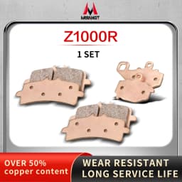Mrrangt Motorcycle Metal sintering brake pad fit for Kawasaki NINJA250/300/400 Z250 Z300 NINJA400 Z800 Z900 Z900RS Z1000 Z1000R
