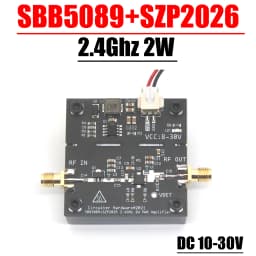 SBB5089 SZP2026 2.4G 2W RF POWER Amplifier WIFI InGaP Amplifier 23DB Gain 12V 24V DC 2.4GHZ Bluetooth Image Transfer HAM Radio