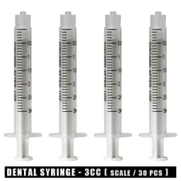 Dental Syringe Dentist Delivery Syringe Plastic Irrigation Syringe Dentristriy Material for Etching Gels paste composite sealer