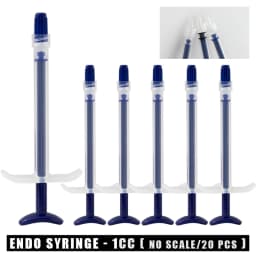 Dental Syringe Dentist Delivery Syringe Plastic Irrigation Syringe Dentristriy Material for Etching Gels paste composite sealer