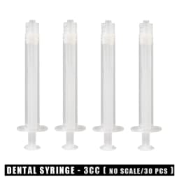 Dental Syringe Dentist Delivery Syringe Plastic Irrigation Syringe Dentristriy Material for Etching Gels paste composite sealer