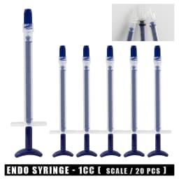 Dental Syringe Dentist Delivery Syringe Plastic Irrigation Syringe Dentristriy Material for Etching Gels paste composite sealer