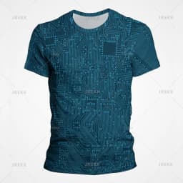 3D Motherboard CPU Processor Line Circuit Board Printing Tees Fashion Streetwear Graphic T-shirts Men Women Summer New T Shirt