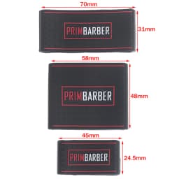 3Pcs/set Barber Clipper Grip Bands Silicone Non-slip Sleeve 3 Sizes Hair Trimmer Anti-slip Ring