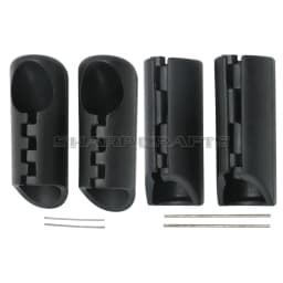 Motorcycle 32mm 1-1/4" Engine Guard Bar Rubber Pegs For Harley Softail Sportster Road King Touring Honda Yamaha Suzuki Kawasaki