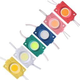 LED Module 12V COB Light Advertisement Design Sign Backlight Shop Banner Waterproof IP65 White Red Green Blue Yellow Pink 10pcs