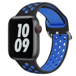 Silicone Breathable Strap for Apple Watch 7 8 45mm 41mm 40 44 38 42mm for Nike Sport Band iWatch Serie SE 6 Ultra 49mm Bracelet