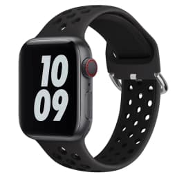 Silicone Breathable Strap for Apple Watch 7 8 45mm 41mm 40 44 38 42mm for Nike Sport Band iWatch Serie SE 6 Ultra 49mm Bracelet