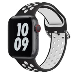 Silicone Breathable Strap for Apple Watch 7 8 45mm 41mm 40 44 38 42mm for Nike Sport Band iWatch Serie SE 6 Ultra 49mm Bracelet